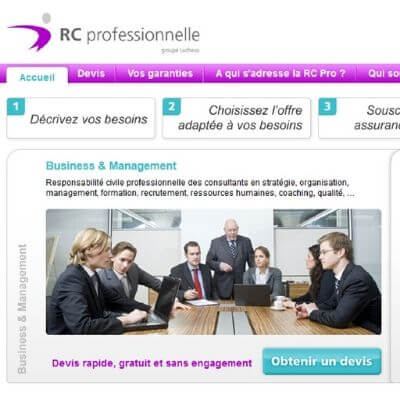 Ouverture de notre site consacré à la responsabilité civile professionnelle