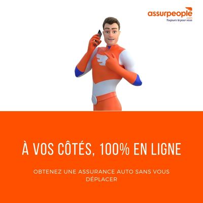 Assurpeople.com : À vos côtés, 100% en ligne